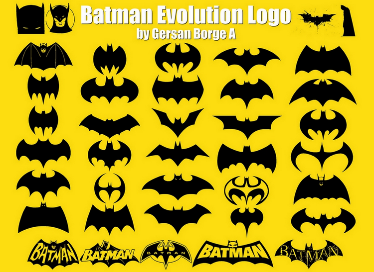 Batman Evolution Logo | Font Zillion
