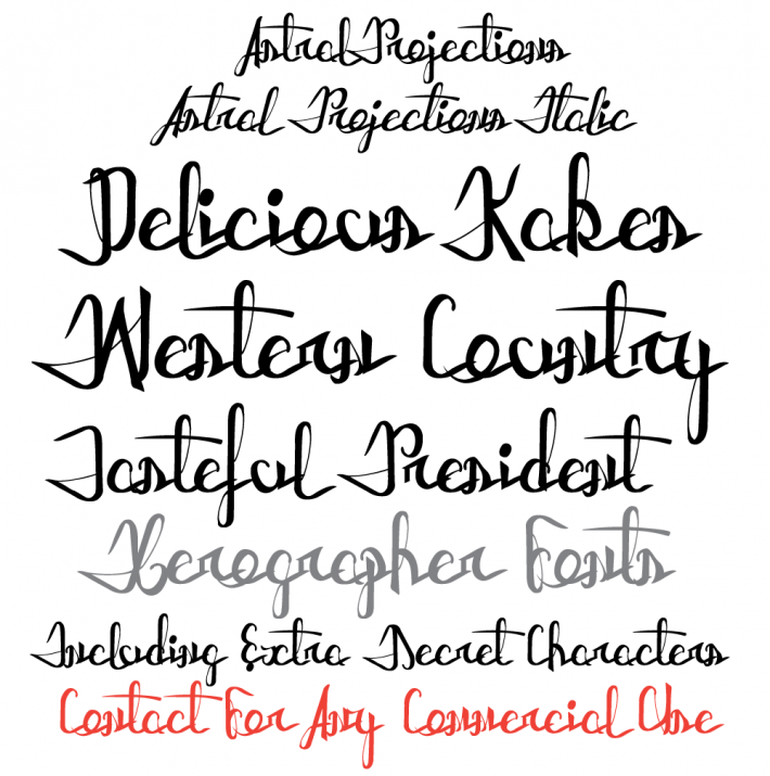 Astral Projections | Font Zillion